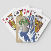 Wave-afspeelkaarten Speelkaarten (Achterkant)