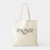 Wave and moon Tarot cards Tote Bag (Achterkant)
