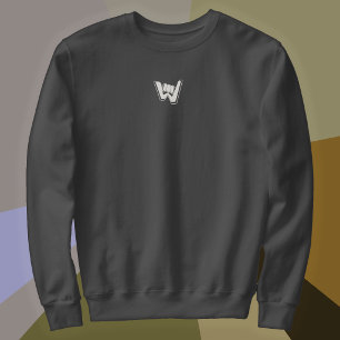 Wave and Walk Off-White W Logo Essential Trui