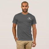 Wave and Walk Off-Wit Logo Levensstijl T-Shirt (Voorkant volledig)