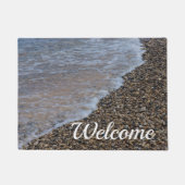 Wave Ashore Painterly Welcome Doormat Deurmat (Voorkant)