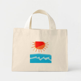 Wave Bag Mini Tote Bag
