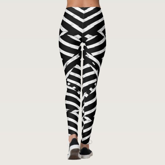 Wave [BLK/ICON] Leggings (Achterkant)