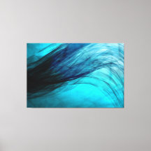 Wave-Blue - Canvasprint