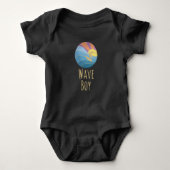 Wave Boy Surfplank Romper (Voorkant)