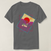 Wave Bridge Sun T-shirt (Design voorkant)