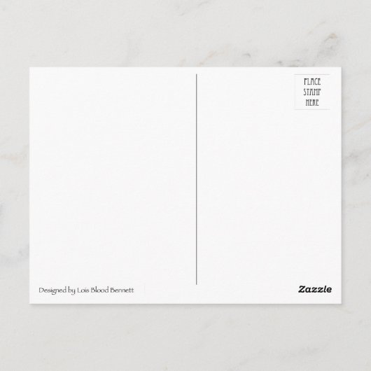 Wave Briefkaart (Achterkant)
