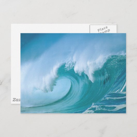 wave briefkaart (Voorkant / Achterkant)