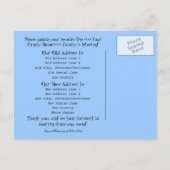 Wave Burst; adreswijziging Aankondigingskaart (Achterkant)