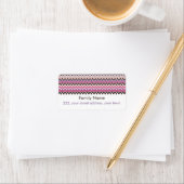 Wave Chevron Bold Etiket (Insitu)
