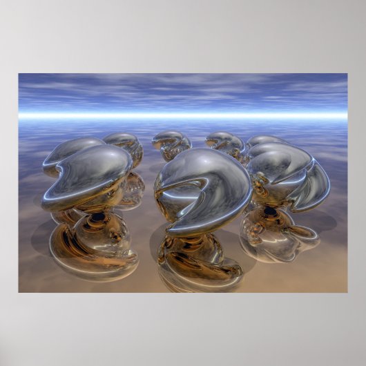 Wave Dancers (start bij $12,80) Poster (Voorkant)