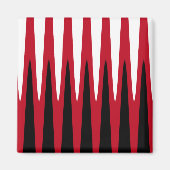 Wave Design Red Magneet (Voorkant)