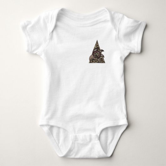 Wave Dragobird Spotted triangle Romper (Voorkant)