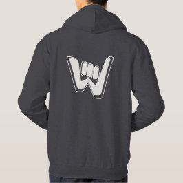 Wave en Walk Off-White Logo Essential Hoodie