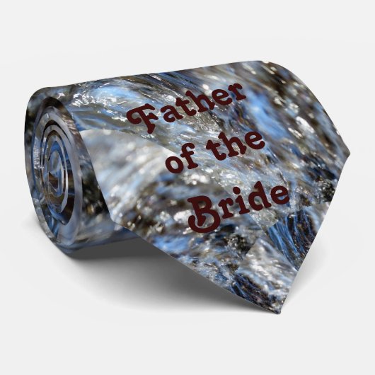 Wave FATHER VAN HET BRIDE Stropdas (Opgerold)