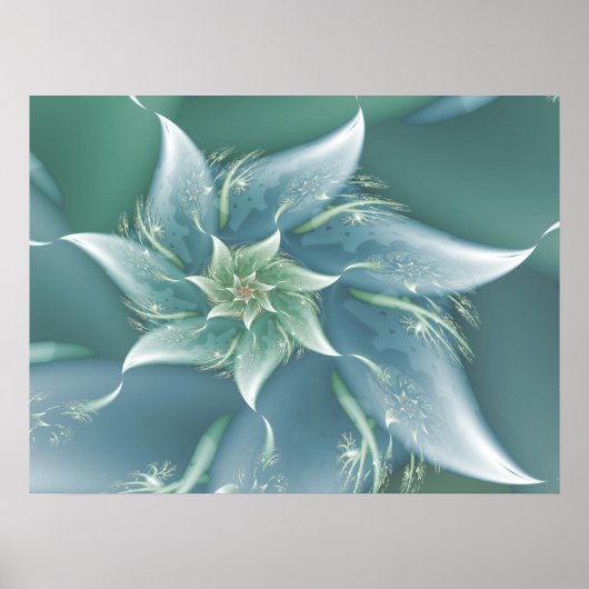 Wave Fractal Poster (Voorkant)