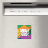 Wave Globe Magneet (Insitu (Vaatwasser))