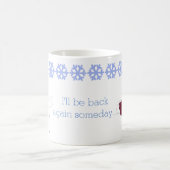 Wave Goodbye Snowman Koffiemok (Center)