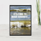 Wave Goodbye to your Nineties - Happy 100th! Kaart (Voorkant)