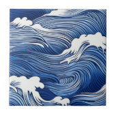 Wave home tegels tegeltje (Voorkant)