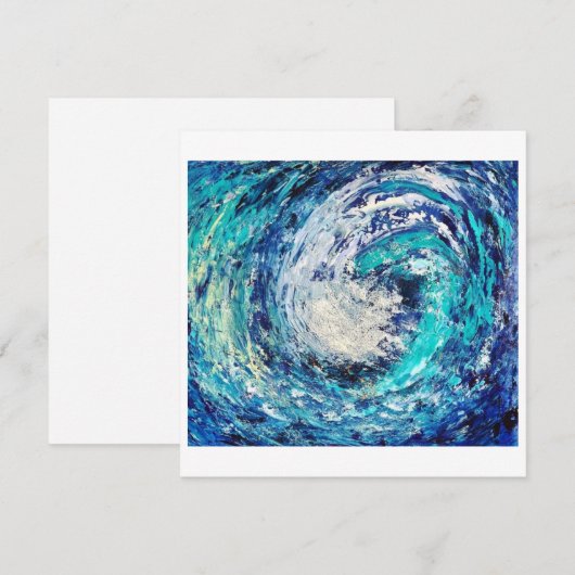 Wave Kaart (Voorkant / Achterkant)