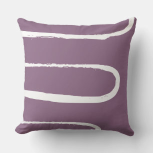 Wave Lavender Paars Kussen
