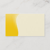 Wave Margin v2 - Amber Visitekaartje (Achterkant)