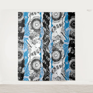 Wave Mechanism – Abstract Extra-Large Tapestry  Wandkleed