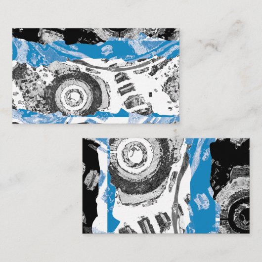 Wave Mechanism – Business Card (3.5" x 2") Visitekaartje (Voorkant / Achterkant)