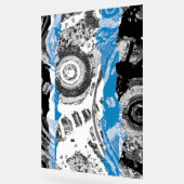 Wave Mechanism – Custom 24" x 36" Acrylic Sign Acryl Bord (Hoek)