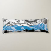 Wave Mechanism – Custom Body Pillow (20" x 54") Lichaamskussen (Achterkant)