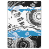 Wave Mechanism – Custom Clipboard (Bright White) Klembord (Achterkant)