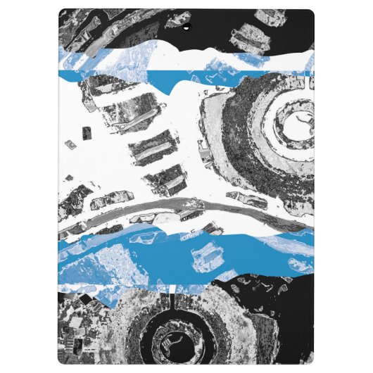 Wave Mechanism – Custom Clipboard (Bright White) Klembord (Achterkant)