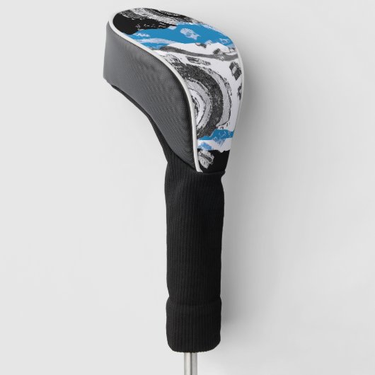 Wave Mechanism – Custom Golf Head Cover (Driver,  (Schuin)