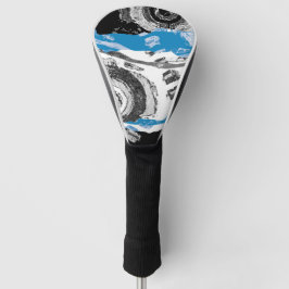 Wave Mechanism – Custom Golf Head Cover (Driver,