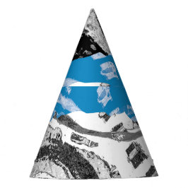 Wave Mechanism – Custom Party Hat (6" Height) Feesthoedjes