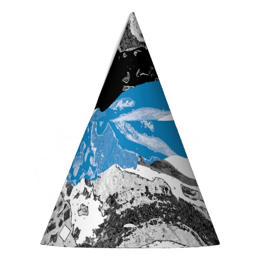 Wave Mechanism – Custom Party Hat (6" Height) Feesthoedjes (Links)