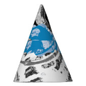 Wave Mechanism – Custom Party Hat (6" Height) Feesthoedjes (Rechts)