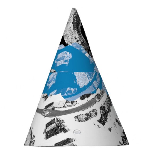 Wave Mechanism – Custom Party Hat (6" Height) Feesthoedjes (Rechts)