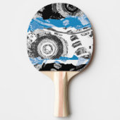 Wave Mechanism – Custom Ping Pong Paddle Regul. Tafeltennisbatje (Voorkant)