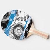 Wave Mechanism – Custom Ping Pong Paddle Regul. Tafeltennisbatje (Zijkant)