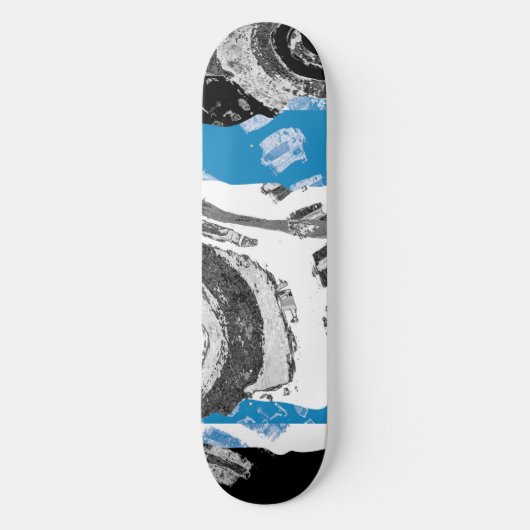 Wave Mechanism – Custom Skateboard (7.75" Deck) (Voorkant)