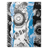 Wave Mechanism – Custom Spiral Photo Notebook (8.5 Notitieboek (Voorkant)