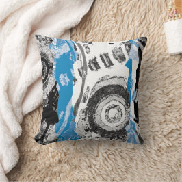 Wave Mechanism – Custom Throw Pillow (Polyester) Kussen