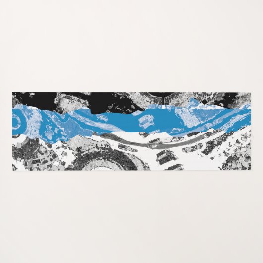 Wave Mechanism – Custom Yoga Mat (24" x 72") (Achterkant (horizontaal))