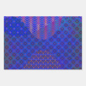 Wave Mixed Media Tri-Pattern Set van inpakpapier Vel (Voorkant 2)