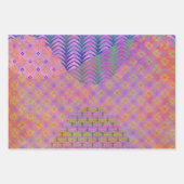 Wave Mixed Media Tri-Pattern Set van inpakpapier Vel (Voorkant)