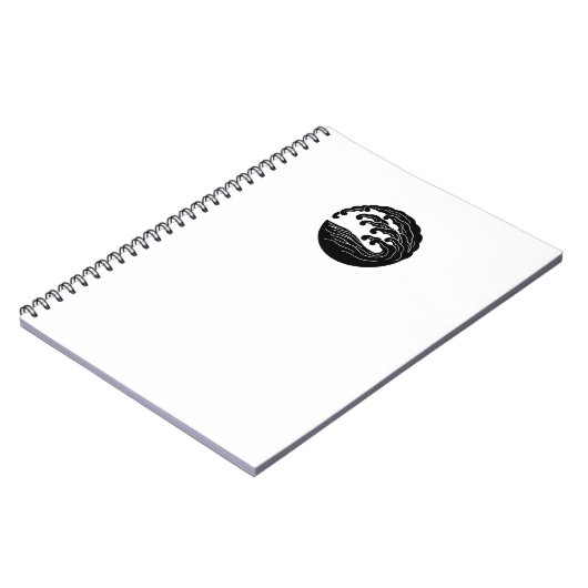 Wave Mon Notitieboek Wit (Linkerzijde)