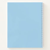Wave No. 3 - Notebook (Dusty Blue) Notitieboek (Achterkant)