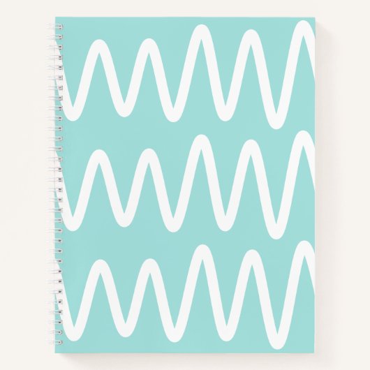 Wave No. 3 - Notebook (Mint) Notitieboek (Voorkant)